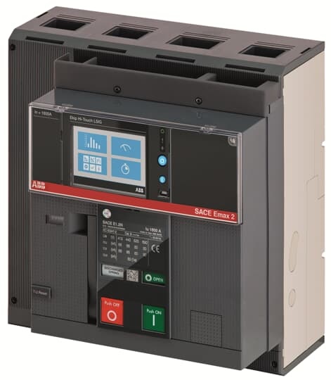 Interruttore automatico 4 poli 1250A EKIP TOUCH LSI industriale