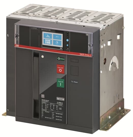 Interruttore automatico 4 poli E2.2N 2500 EKIP TOUCH LSI industriale