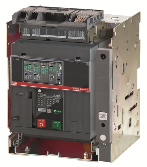 Interruttore modulare E1.2C 1600 4 poli WMP per impianti industriali