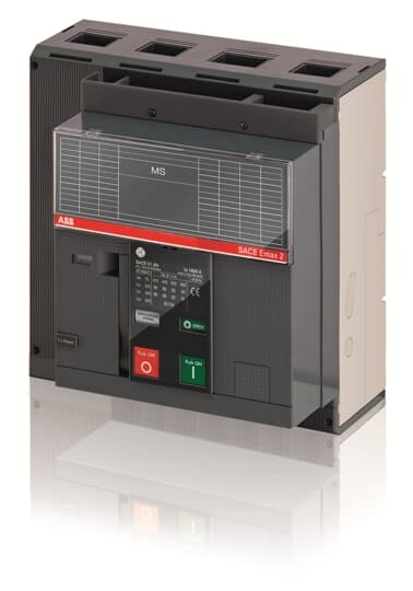 Interruttore modulare 4 poli 1600A SACE Emax 2 per impianti industriali
