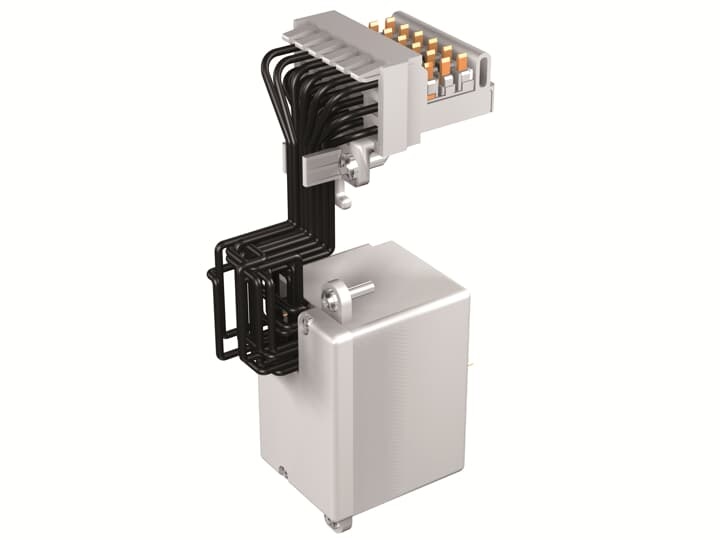 Modulo ausiliario AUX 6Q 6 contatti 400VAC per impianti industriali