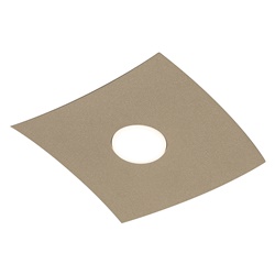 Plafoniera singolo elemento sabbia GX53 metallo verniciato interno casa moderna