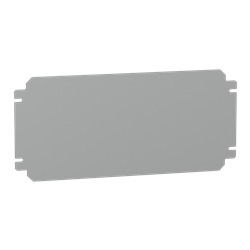 Piastra di fondo 200x400 per quadro elettrico Spacial SBM robusta e resistente