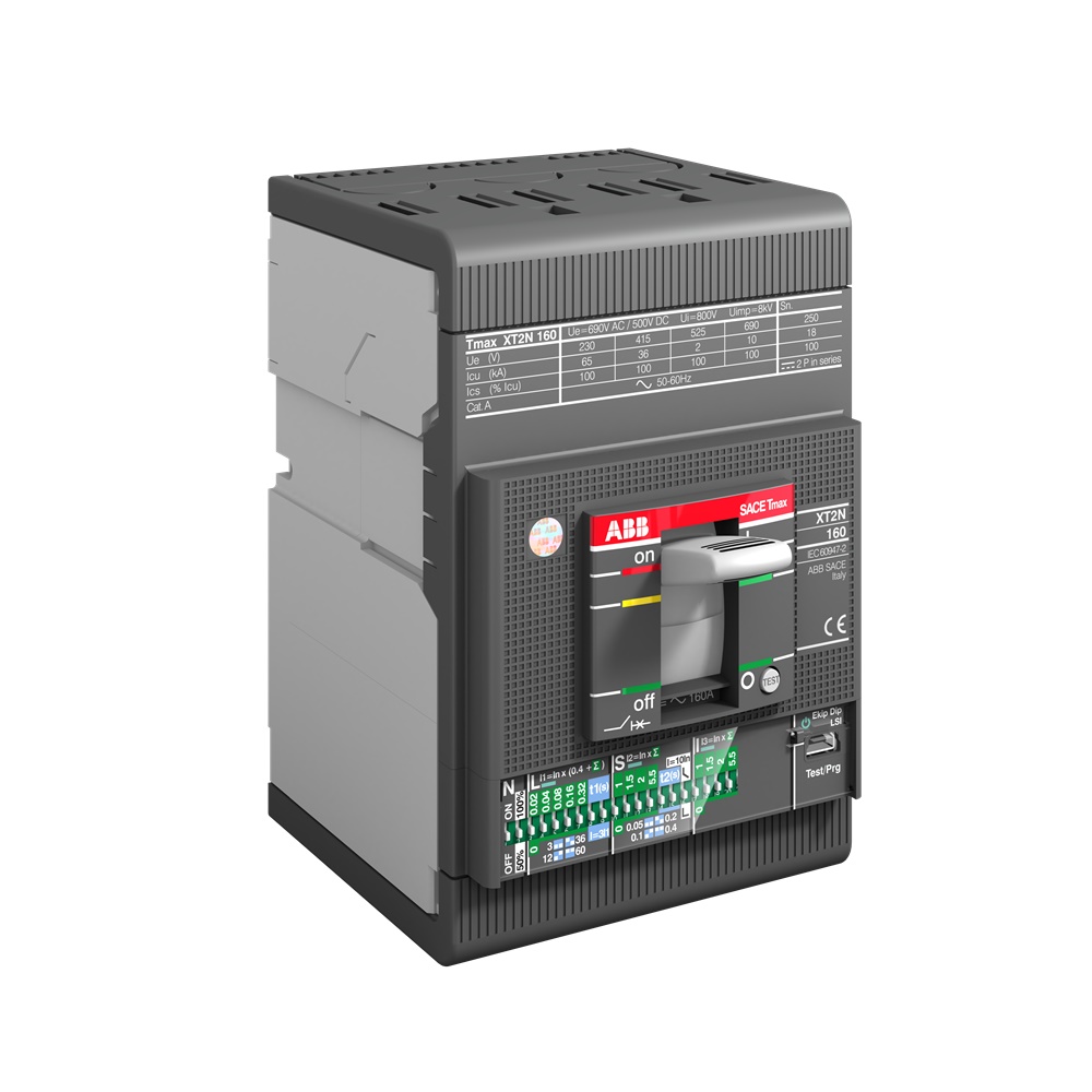 Interruttore magnetotermico trifase 100A EKIP M DIP protezione impianti elettrici industriali e civili