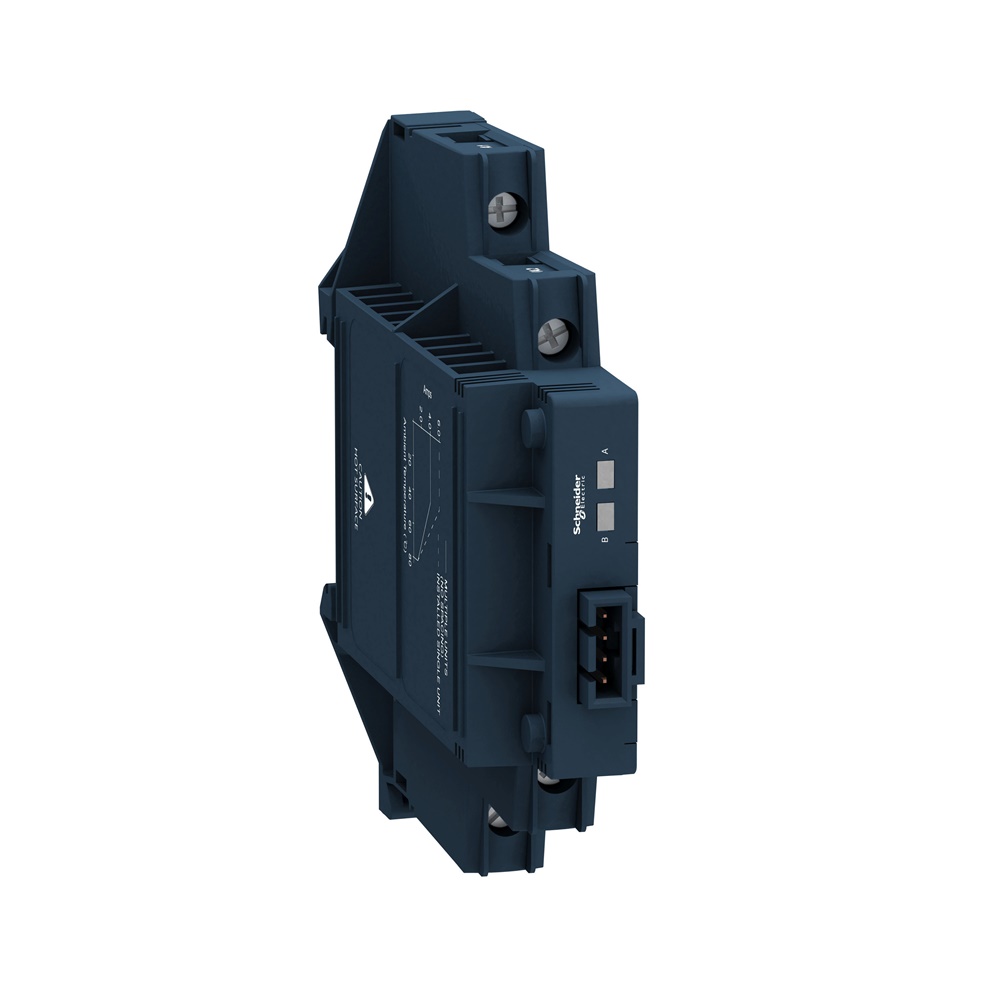 Relè statico montaggio su guida DIN - ingresso 4-32 VDC uscita 24-280 VAC 6 A