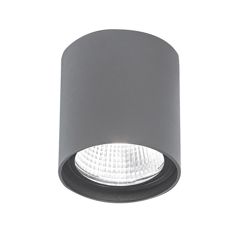 Plafoniera LED esterno IP55 alluminio resistente UV con attacco GU10 20W temperatura colore 3000K-4000K