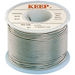 Confezione stagno 60/40 100 g diametro 1,5 mm per saldature elettriche di precisione
