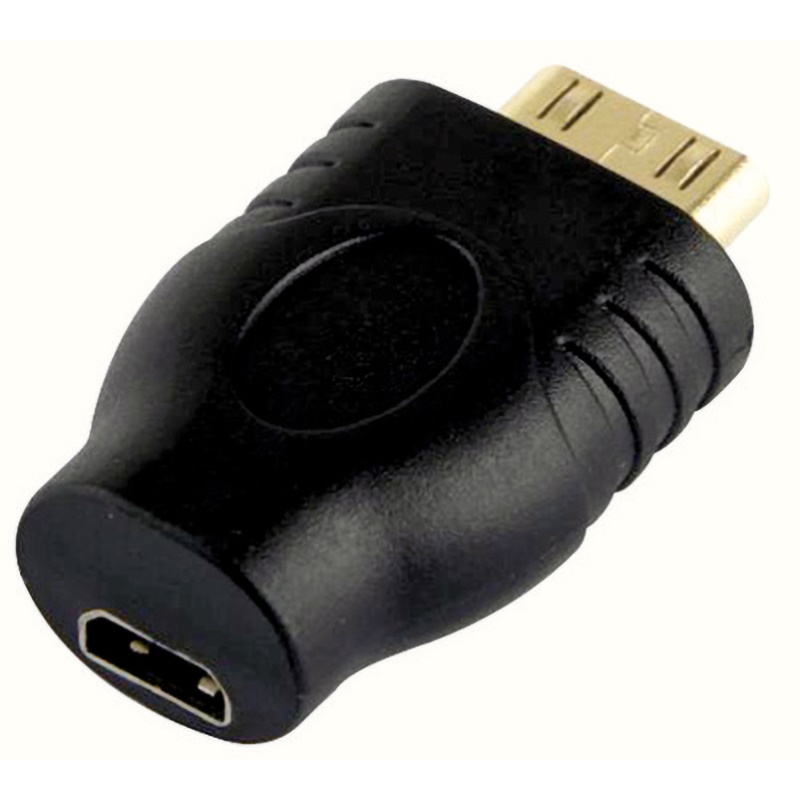 Adattatore micro HDMI maschio HDMI femmina compatto alta qualità per collegamenti multimediali