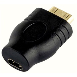 Adattatore micro HDMI maschio HDMI femmina compatto alta qualità per collegamenti multimediali