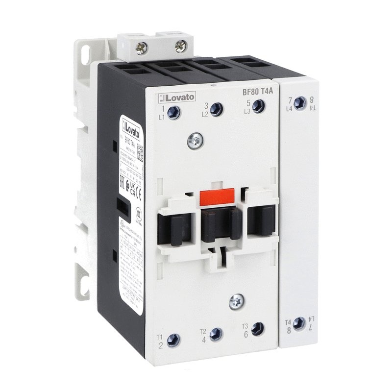 Contattore quadripolare 115A AC1 bobina 230VAC 50/60Hz uso industriale