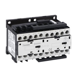 Teleinvertitore 9A AC3 4kW bobina 24VAC interblocco meccanico applicazioni industriali
