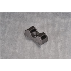 Basetta a vite 21x9,5 mm nero CTQM5 per fissaggio fascette serie Q spazi ridotti