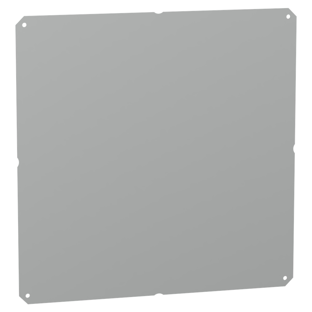 Piastra di montaggio in metallo per cassette PLS 54x54cm