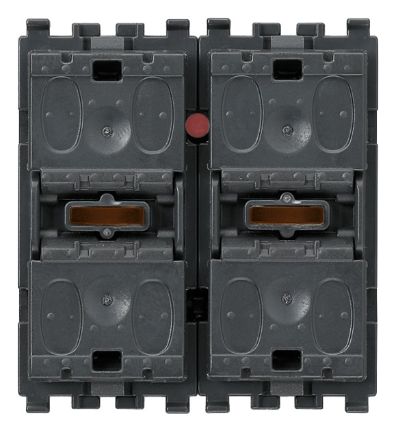 DUE PULSANTI BASCULANTI + REL