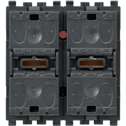 DUE PULSANTI BASCULANTI + REL