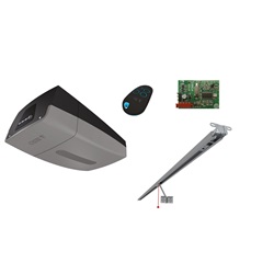 Kit automazione motore 24V forza trazione 600N per porte fino 9 m²