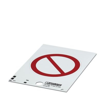 US-PML-P100 (D100) CARTELLO DI DIVI