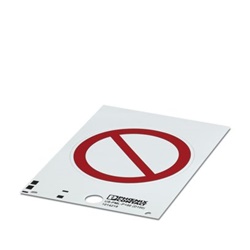 US-PML-P100 (D100) CARTELLO DI DIVI