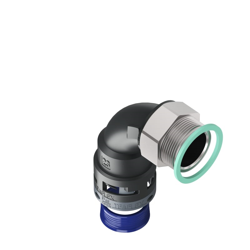 Curva 90°Ip68 Bn23 M32 Nero