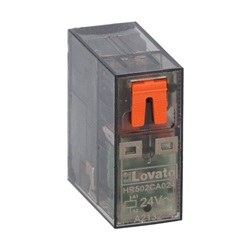 RELE MINIATURIZZATO 2SC 8A 24VAC +LED