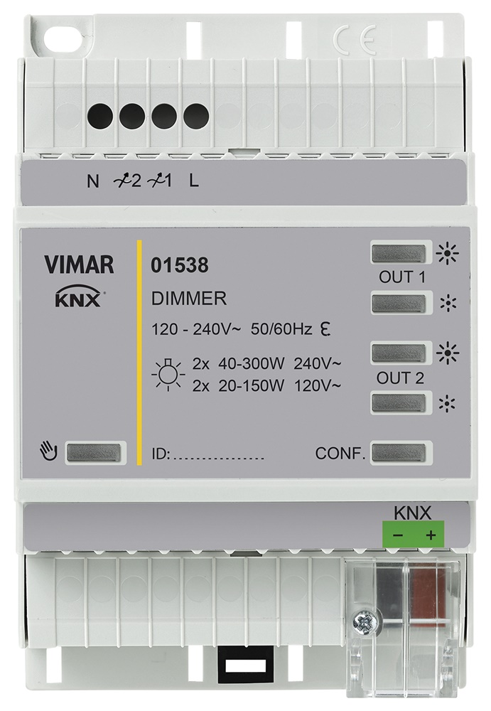 REGOLATORE KNX 2 OUT200W LED 120-24