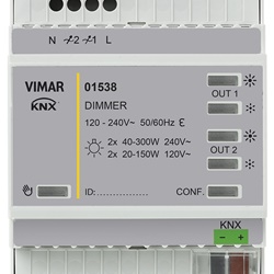 REGOLATORE KNX 2 OUT200W LED 120-24