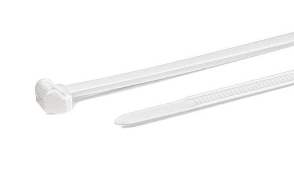 Fascetta dentatura esterna 245x4,6 mm PA66V0 autoestinguente per automotive aerospace ferroviario