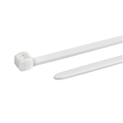 Fascetta dentatura esterna 385x7,6 mm PA66V0 autoestinguente per automotive aerospace ferroviario