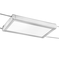 Sistema a tesata bianco LED 25W luce diffusa 3000K per illuminazione interna