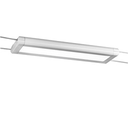 Sistema a tesata bianco LED 20W 3000K IP20 per illuminazione uffici e spazi commerciali