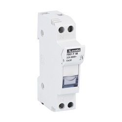 Portafusibili sezionatore 1P+N 10x38mm 32A 690VAC 1 modulo per fusibili