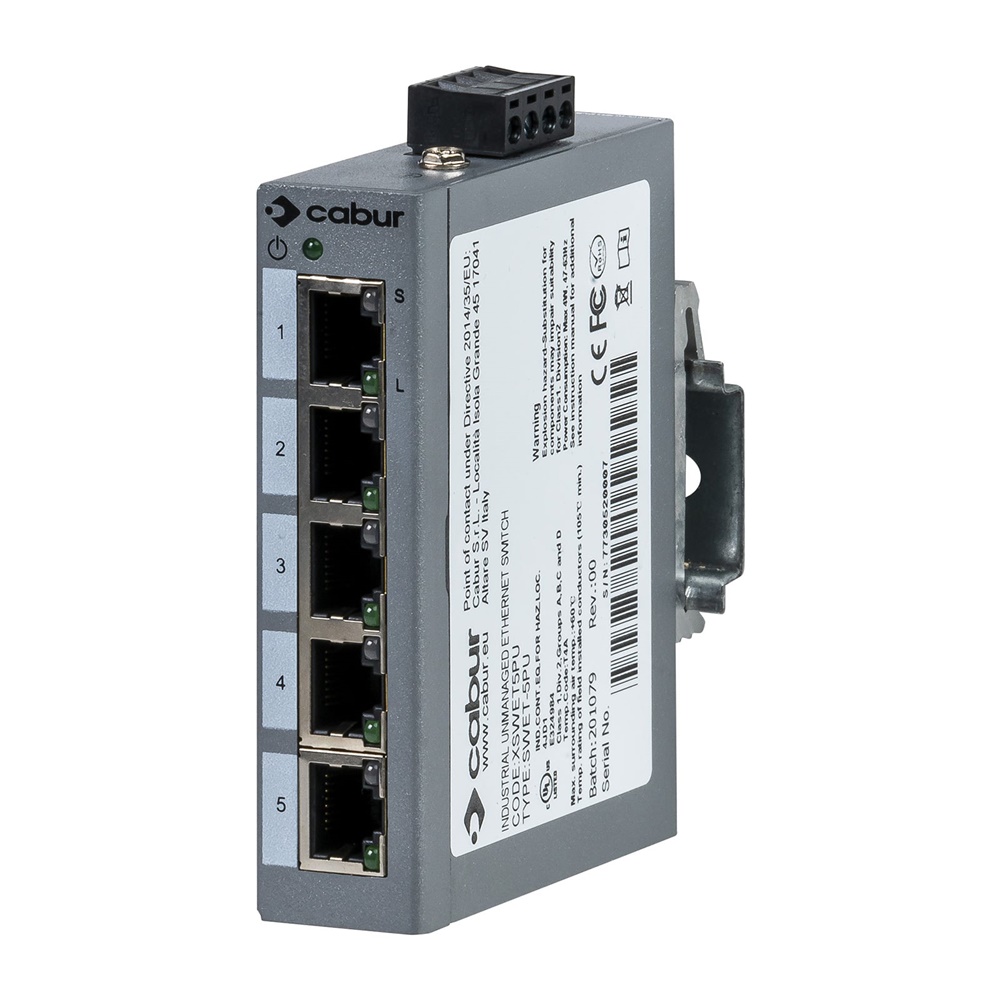 SWET-5PU SWITCH ETHERNET 5 PORTE U