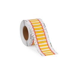 Marcacavo termorestringente UL Ladder 3:1 pretranciato flessibile per cablaggi industriali