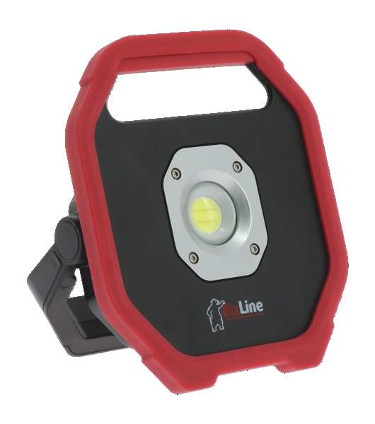 Faretto proiettore LED 10W ricaricabile IP54 illuminazione cantieri portatile compatto