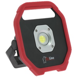 Faretto proiettore LED 10W ricaricabile IP54 illuminazione cantieri portatile compatto