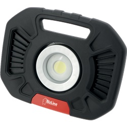 Proiettore LED 40W ricaricabile dimmerabile compatto autonomia 7 ore uso versatile