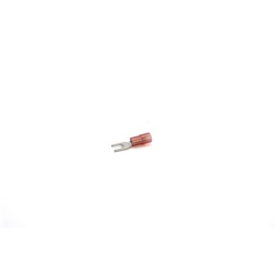 Capocorda rinforzato rosso forcella vite 3mm installazioni elettriche