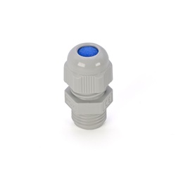 Pressacavo nylon PA6.6 IP68 PG7 con disco antipolvere per installazioni elettriche