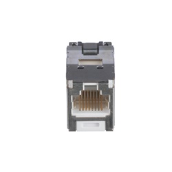 MINI-COM MODULE, CAT 6A, SHIELDED,