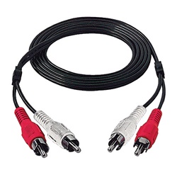 Cavo RCA maschio 5 metri alta qualità trasmissione stabile audio-video impianti domestici e professionali