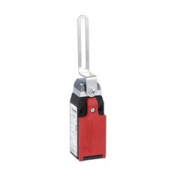 Finecorsa serie K leva asolata 1NO+1NC custodia plastica ingresso cavo basso EN 50047
