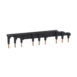Barra trifase passo 54mm per 3 interruttori SM1 allacciamenti elettrici industriali