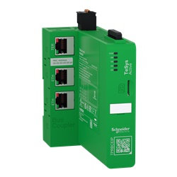 Accoppiatore Bus, TeSys island, Ethernet switch (Ethernet IP/Modbus TCP)