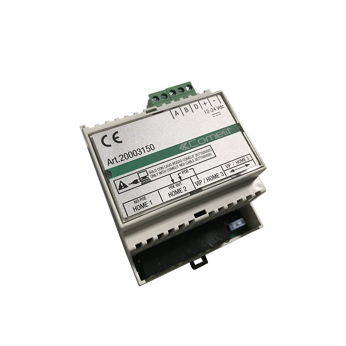 Comelit Hub gateway domotico, gestione locale/remota SimpleHome, app iOS/Android, configurazione LAN