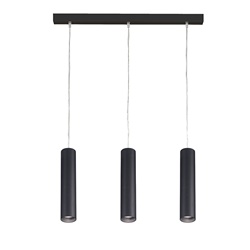 Lampada parete biemissione GU10 LED 10W design alluminio bianco/nero per interni