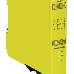 Modulo sicurezza Sentry BSR10 24VDC relè uscita 3NO+1NC monitoraggio arresto emergenza industriale