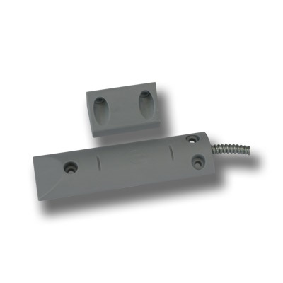 Contatto magnetico in fibra di nylon caricato 30% per porte basculanti, montaggio a vista, resistenza esterni