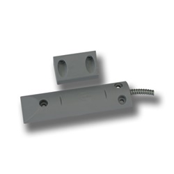 Contatto magnetico in fibra di nylon caricato 30% per porte basculanti, montaggio a vista, resistenza esterni
