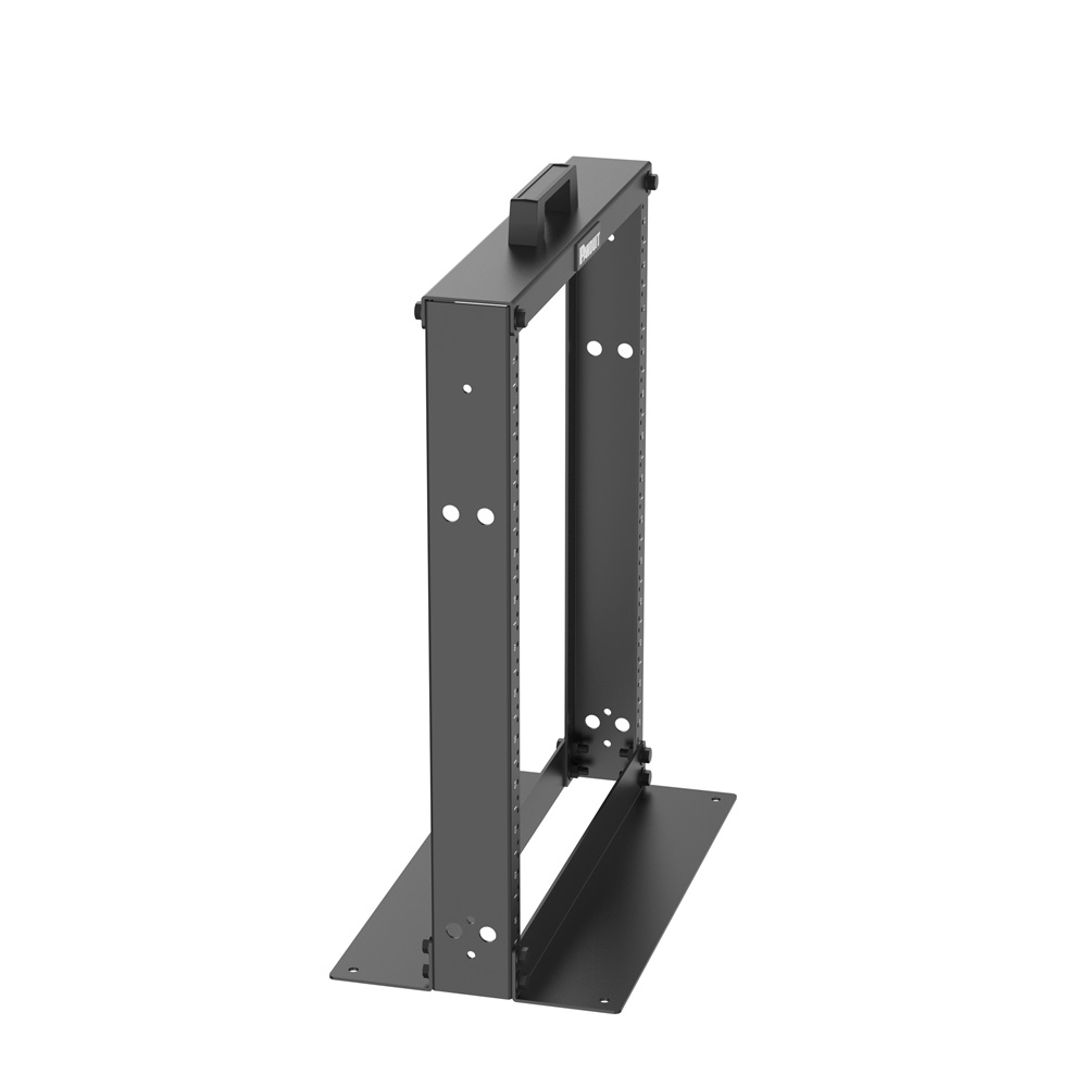 RACK,2P,AL,13RU,3X20X26IN,TMH,BLK,E