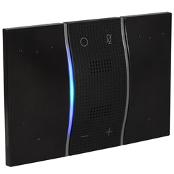 Comando voce digitale L.NOW con Alexa integrato, 2 touch luci, alimentazione 27V, nero